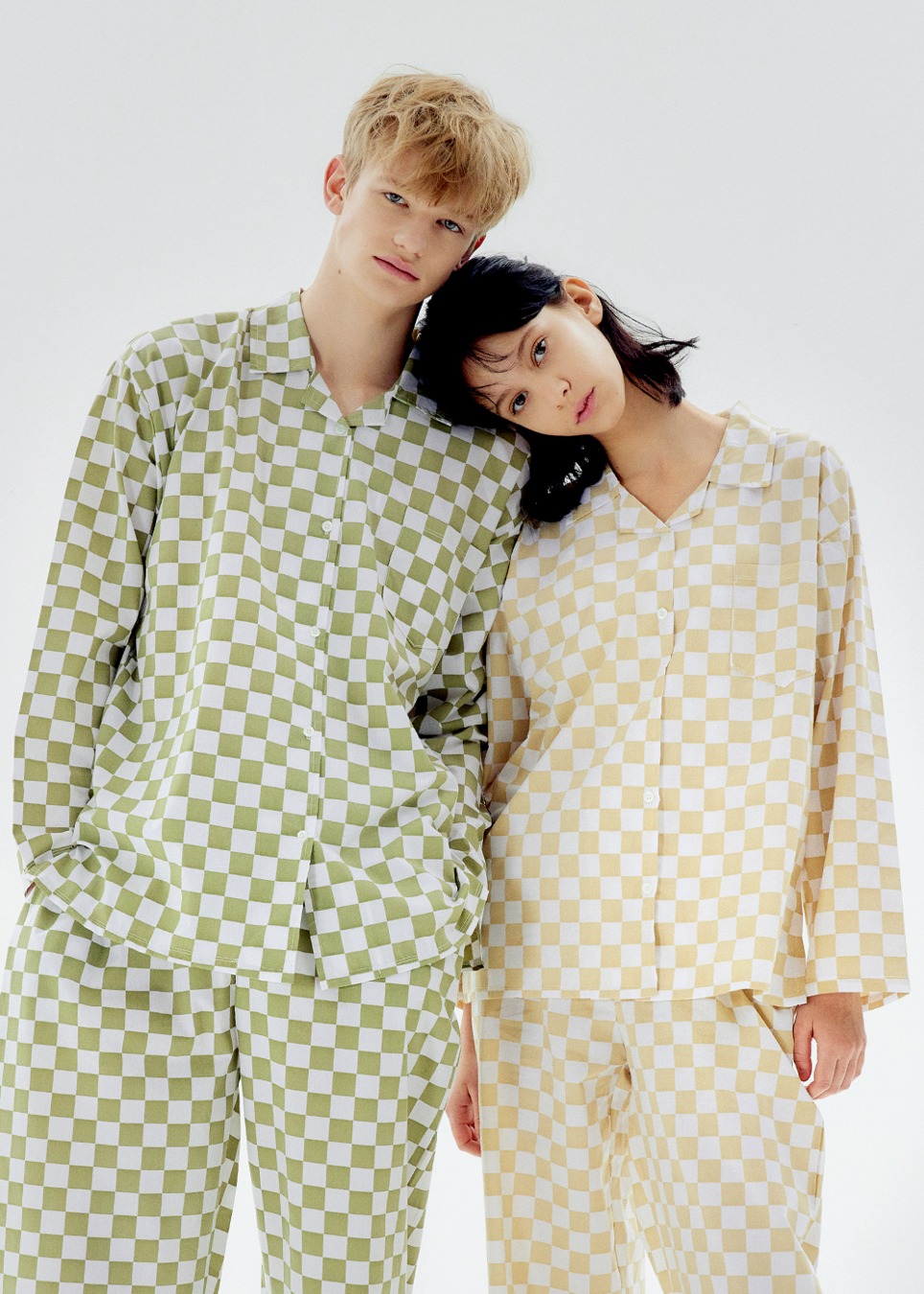 Chilling Pajama Long Sleeve Shirt (3colors)