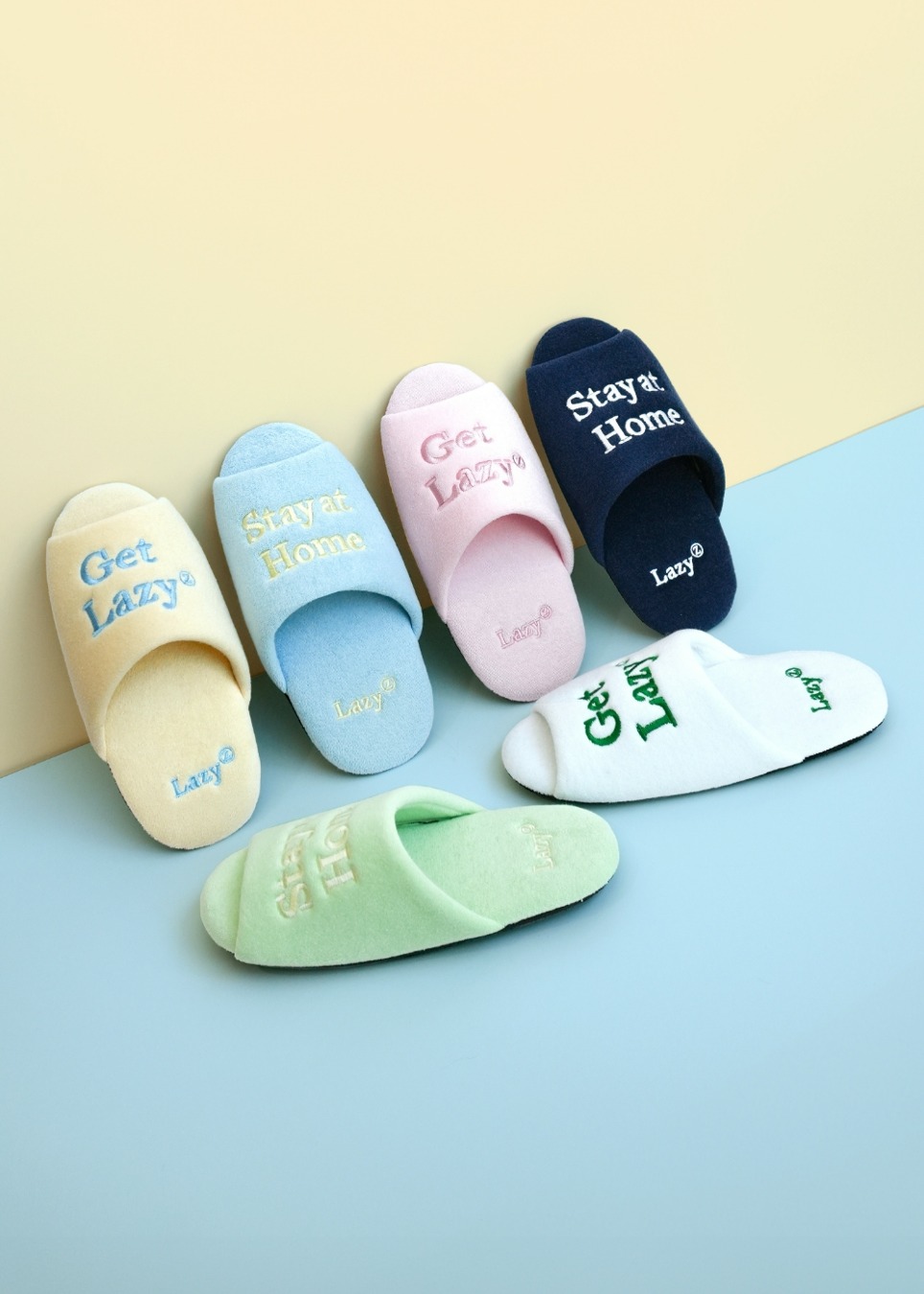 Stay Open Toe Room Shoes 5 Colors